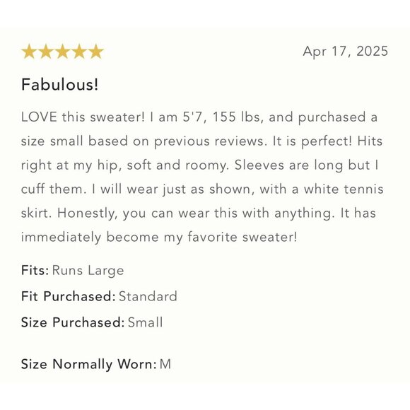 NWT Size M - Anthropologie Oversized Graphic Monogram Sweater (NWT US$ 158) - Picture 9 of 16